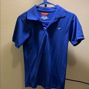 Blue Wrangler Polo Shirt for Boys | Large (10/12)